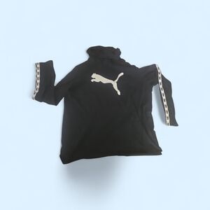 Puma Black Sweatshirt with White Logo